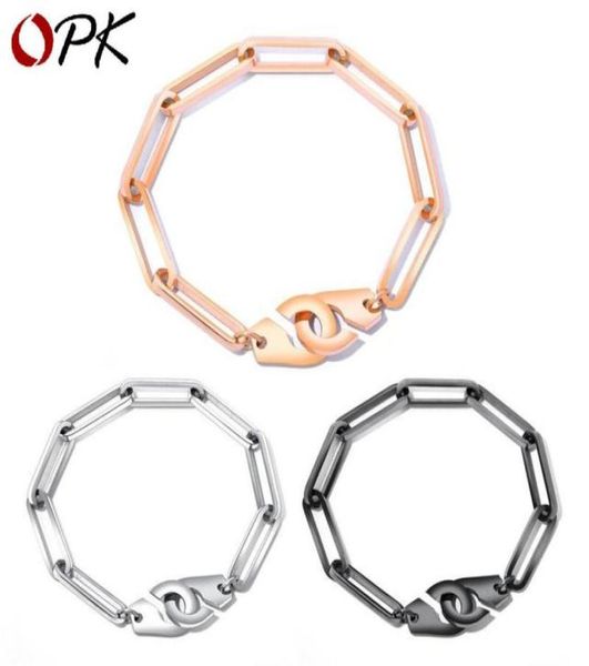 

slovecabin original 925 sterling silver france famous handcuff bracelet women engagement menotte hand cuff chain bracelets cx200704819809, Black