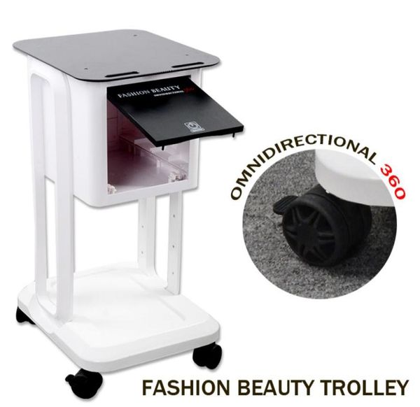 

professional salon beauty machine trolley cart fashion beauty omnidirectional 360 trolley stand rolling movable carts for salon eq4706977