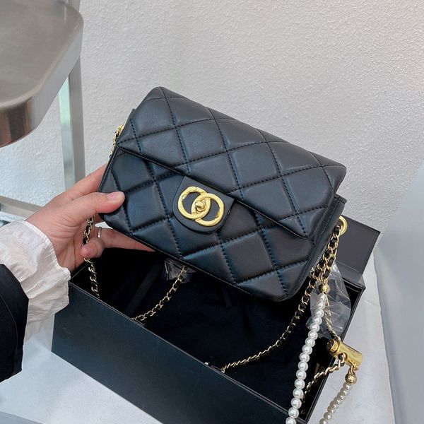 

cc shoulder designer classic bags pearl woc lady chain style wallets purse crossbody box pack capacity brand designer totes lambskin size 20