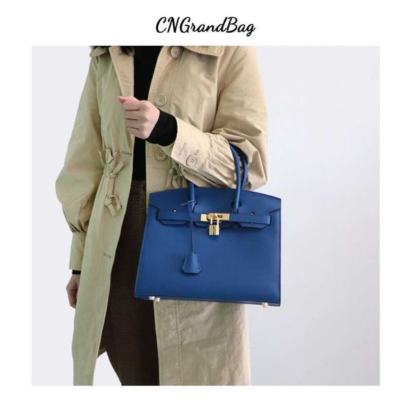 

tote birkins genuine leather genuine leather bag fashion versatile trend commuting portable one-shoulder cross-body bride temperament weddin