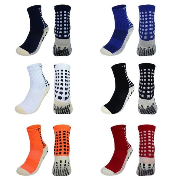 

mix order s football socks nonslip trusox socks men039s soccer quality cotton calcetines5675283, Black