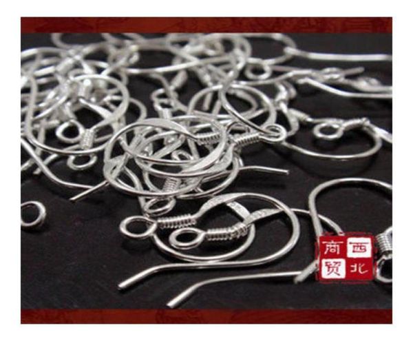 

1000pcslot sterling 925 silver earring findings fishwire hooks jewelry diy 15mm fish hook fit earrings40185952997728
