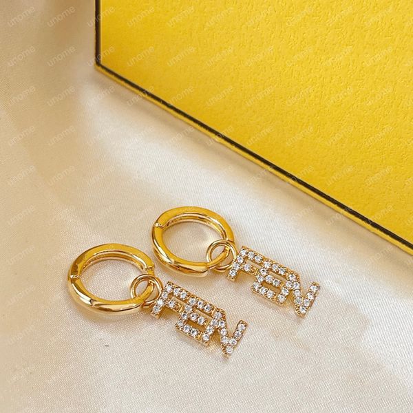 

style senior luxury fashion designer women's earrings letter jewelry gold plated stainless steel wedding valentine's da, Silver