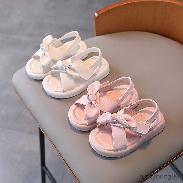 

sandals children shoes girls shoes princess shoes fashion girls sandals kids cross-tied shoes slides bowknot summer girls sandals r230529, Black;red