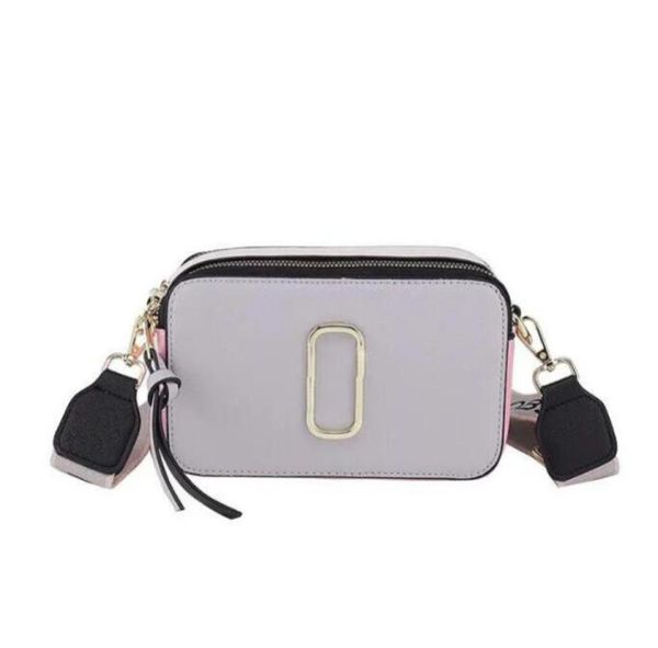 

new fashion bag ladie handbag famous totes marc jocobs snaps camera small crossbody purse women shoulder bags messenger cross b9802738, Black;red