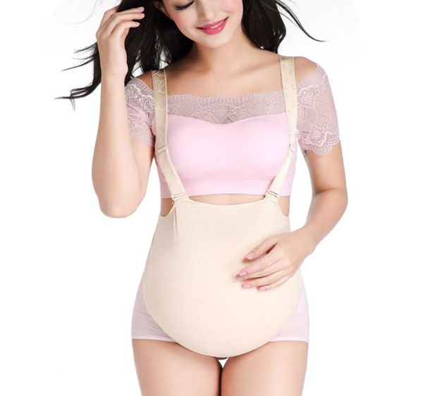 

superstars favorite fake pregnant belly for men and women silicone products cloth bag1914903