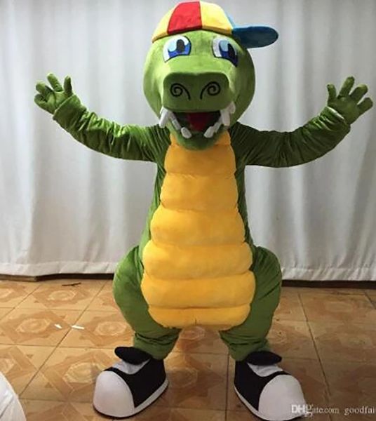 

mascot costume new sale foam crocodile cartoon mascot costume christmas fancy dress halloween mascot, Red;yellow