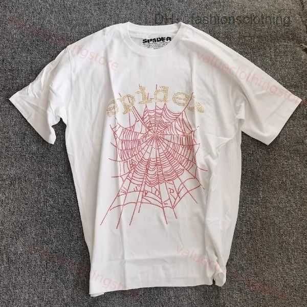 

men's t-shirt pink young thug sp5der 555555 printed spider web pattern cotton h2y style short sleeves tees hip hop size s-xl 4 snzw snz, White;black