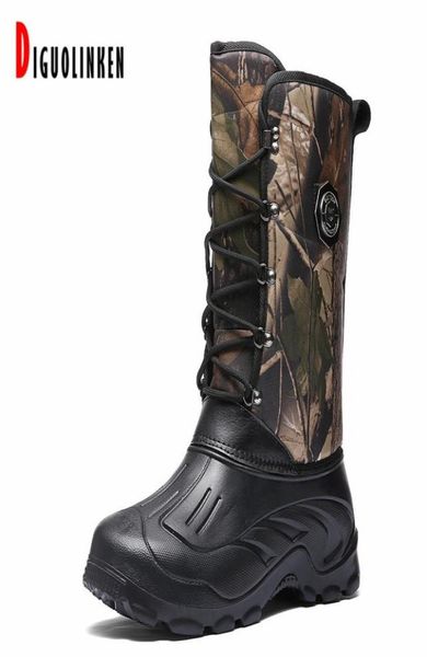 

men winter boots warm leather snow work boots male waterproof high hiking black army casual hunting motocycle 2012154722555