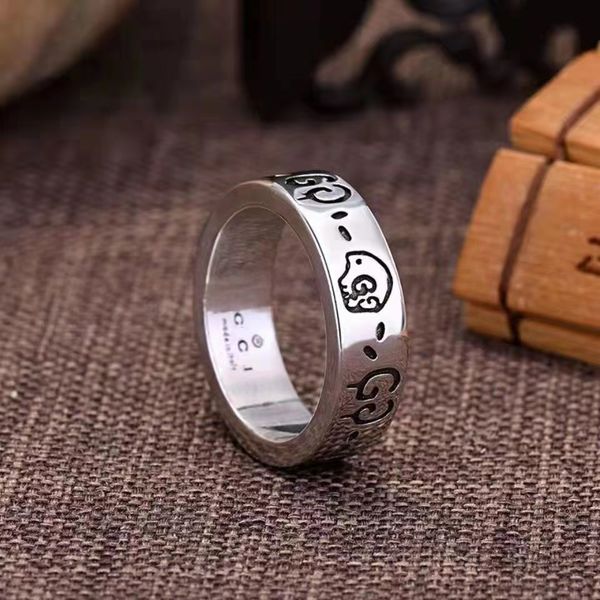

minimalist lifetime light luxury designer colorless personality niche cold fashion high version tail ring ring for men and women, Silver