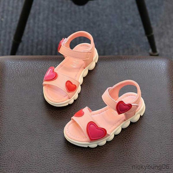 

sandals sandals sandals girls white children summer shoes kids sandals for girls leather flowers princess shoes girls sandals r230529, Black;red