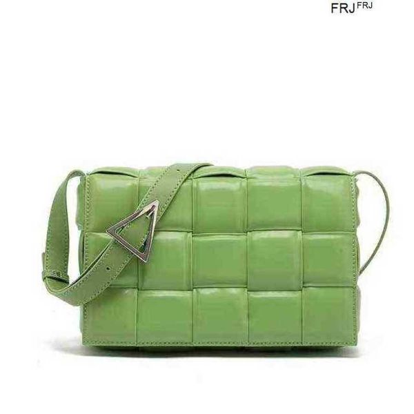 

designer bottegas bags venetas cassettes bargh vian genuine bag pillow leather hand woven small square womens single shoulder messenger mens