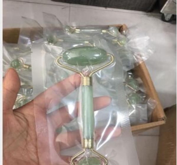 

50pcs portable pratical jade facial massage roller anti wrinkle healthy face body head foot nature beauty tool jade massage stick 7321037