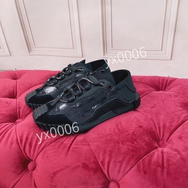 

new brand fashion quality sneaker casual shoes trainers shoes leather breathable for change outdoor sports sneakers, Black