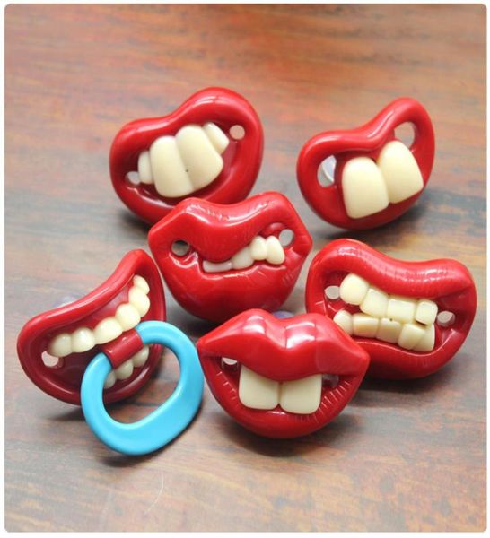 

baby pacifier funny pacifier cute teeth mustache baby boy girl infant pacif7355996