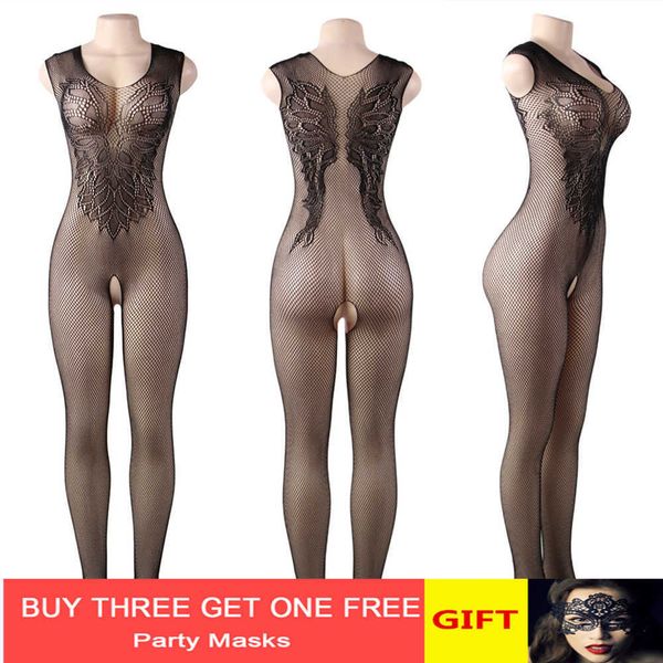 

ribbon factory store women' dress up lingerie body net elastic bodstocking fitness suit, Red;black