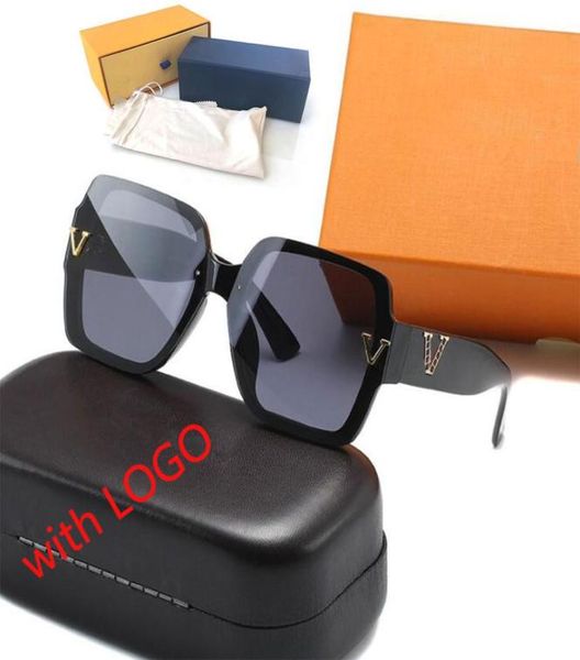 

mens sunglasses luxury womans sun glasses uv protection men designer eyeglass gradient metal hinge fashion women spec9591065, White;black