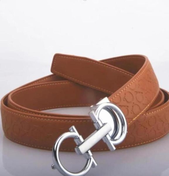 

belt genuine leather belts men women fashion buckle highly quality mens women with box36317953980104, Black;brown