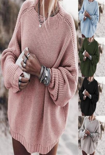 

new women sports jacket knitted o neck sweaters oversize long batwing sleeve sweater pullover autumn winter casual knitwear253885677, Black;red