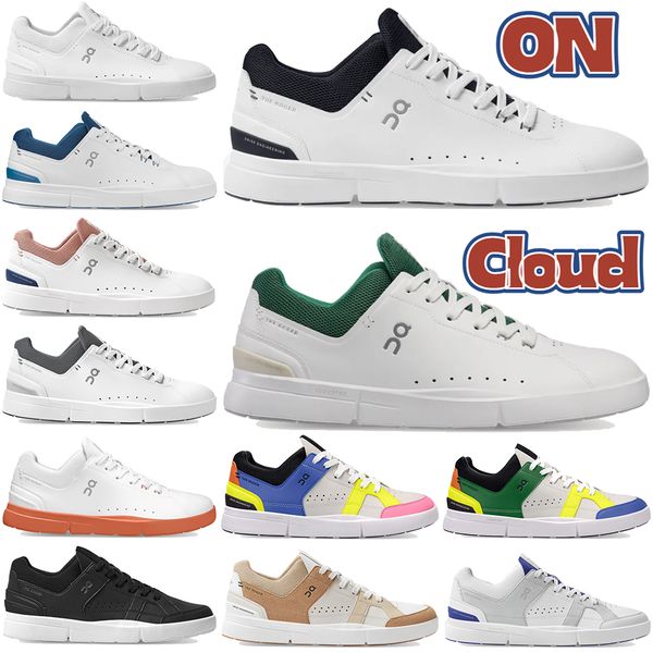 

on running shoes cloud federer the roger advantage clubhouse mens designer sneakers white midnight deep blue rose pink lime almond sand wome