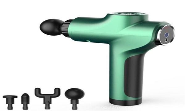 

usb rechargeable fascial gun fitness muscle relaxer massager impact gun exercise recovery fascia grab massage6569028