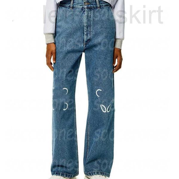 

women's plus size pants luxuriouswomens denim embroidered letters jeans fashion sports casual straight, Black