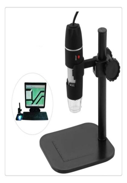 

whole popular practical electronics usb 8 led digital camera microscope endoscope magnifier 50x1000x magnification measure8569035