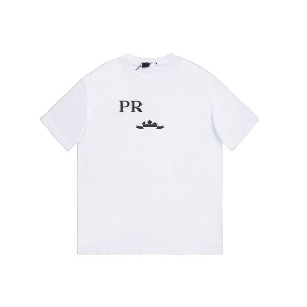

tees tshirts designer brand fashion designer mens t shirt womens letter print short sleeve round neck cotton tees polo, White;black