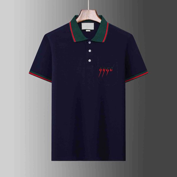 

2023new mens stylist polo shirts luxury italy mens 2023 designer clothes short sleeve fashion mens summer t shirt asian size m-3xl, White;black