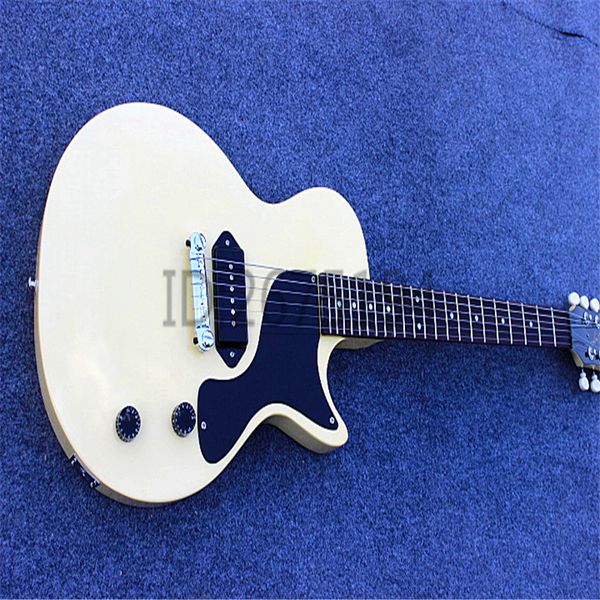 

cream white juliet electric guitar, superior performance,ing