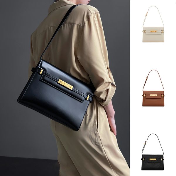 

Womens handbag Hobo clutch underarm bag Luxurys gold travel cross body Crocodile tote manhattan bags Mens Flip designer pochette shoulder Leather envelope bag, Red
