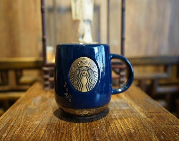 

classic starbucks deep sea mermaid bronze medal coffee cup anniversary edit7289317