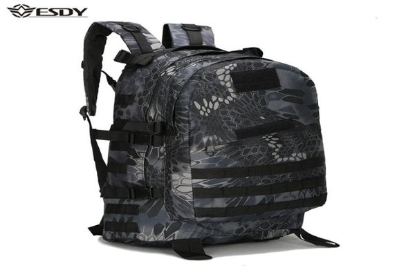 

40l 3d outdoor sport military tactical climbing mountaineering backpack camping hiking trekking rucksack travel outdoor bag t190926630157