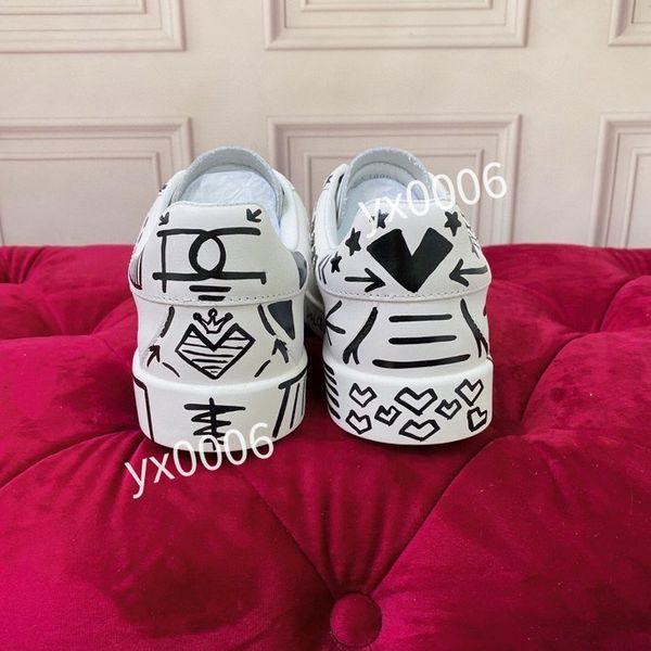 

brand women men fashion sneaker casual shoes trainers shoes leather breathable for change outdoor sports sneakers, Black