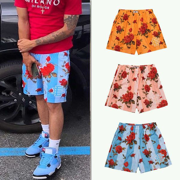 

fashion mesh quick dried ee casual shorts fitness men's and women's muscle sports beach pants, White;black