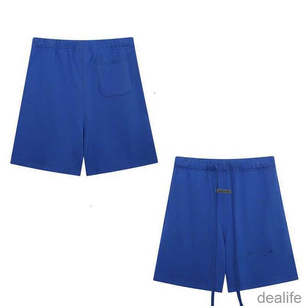 

23ss high street essentail shorts men's casual essent sports pant loose style drawstring short trend designer essentiel kznw, White;black