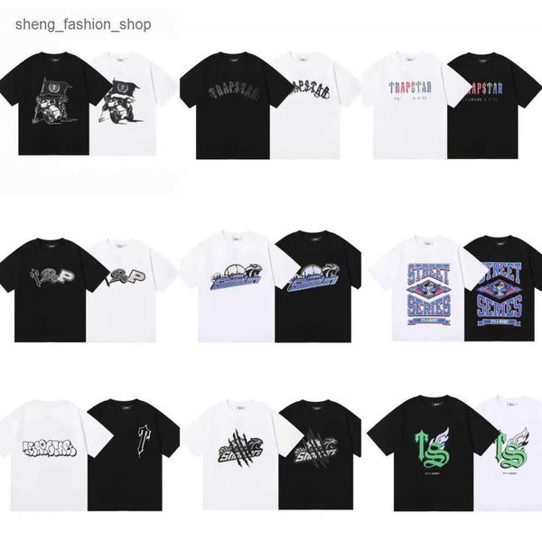 

trapstar designer t shirt men women sweatshirt round neck short sleeve oversize tshirts pullover tee casual cotton t-shirt mr9p, White;black