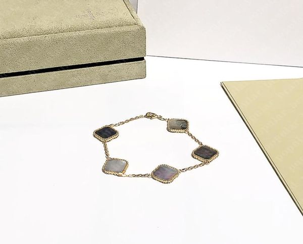 

classic 18k gold bracelet for women stainless steel girls bracelets fashion plant style jewelry mother039s day christmas birthd3339738, Golden;silver