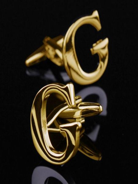 

most fashion christmas gifts gold last name cufflink g letter4174034, Silver