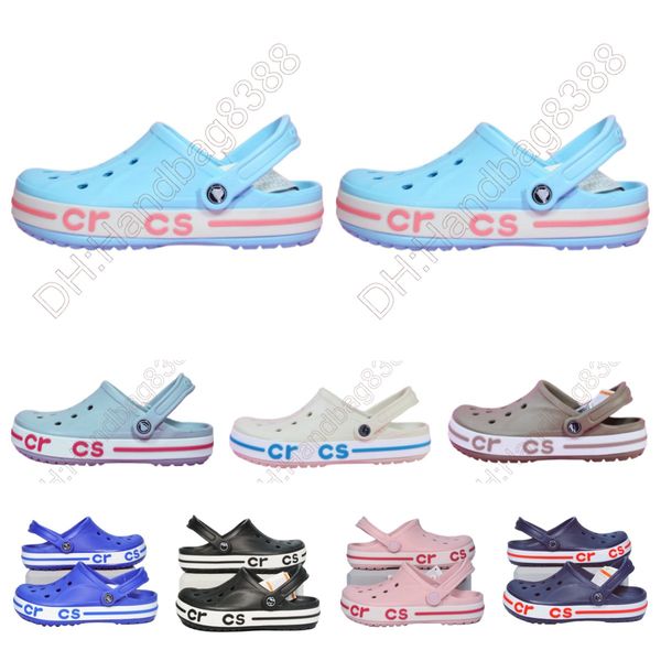 

sandals eva baya crocclog crocodile shoes lightweight comfortable high-quality women men children summer slides designers sandalias mujer sl, Black