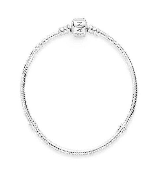 

selling authentic silver color snake chain pandora bracelets brand charm 925 bracelet for women jewelry88260556325390, Black