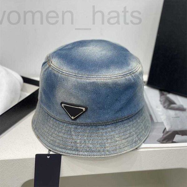 

stingy brim hats designer bucket hat for man woman fashion solid colored denim caps 2 classic signs 6d8l, Blue;gray