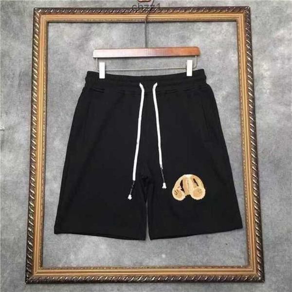 

palm bear fashion men short shorts print angles loose casual mens printed sportwear beach pants womens hip hop asian size y7cj# 22c0v, White;black