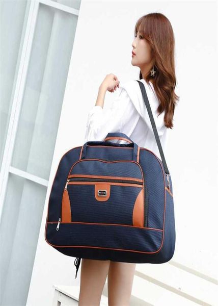 

travel super large capacity women039s bag waterproof men duffel s trip weekender overnight hand luggage big shoulder 2022119432967