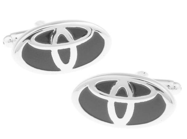 

high qualiry new novelty cufflinks buy car sign cufflink for men shirt accessory 6 pcs one lot 38005644210747, Silver;golden