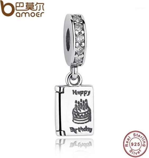 

wholeauthentic 925 sterling silver cake wishes dangle clear cz charm fit original bracelet jewelry pas1511276v2134733, Bronze;silver