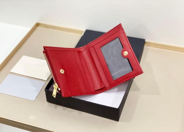

whole lady popular multicard bit purse red black pink wallet multicolor coin purse card holder exquisite women classic zipper4804526