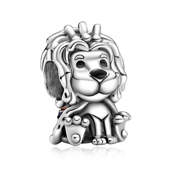 

new popular 925 sterling silver lion diy beads for pandora women charm bracelet bracelet necklace jewelry fashion accessories6443524, Bronze;silver