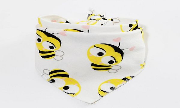 

cartoon cotton baby bibs multistyle cute toddler infant soft triangle drool bib burp cloths whole 6966238