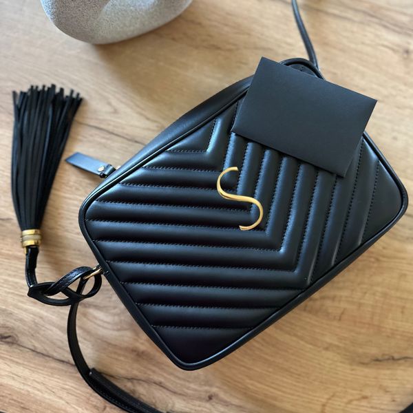 

mens quilting clutch lou camera tassel bag cowhide evening handbags designer bag womens wallets baguette luxury shoulder bags crossbodys gol
